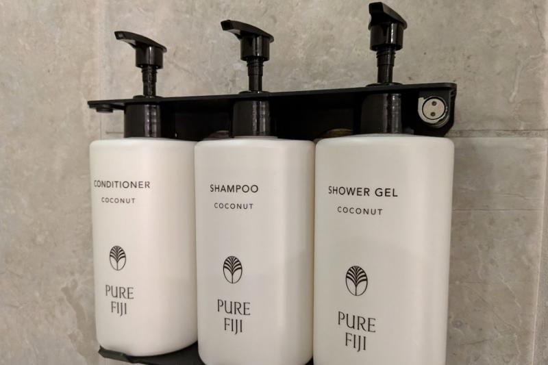 アメニティにはPURE FIJIが使われています