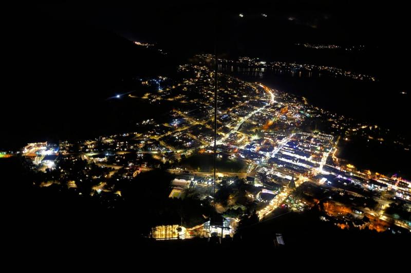 スカイゴンドラからの夜景が綺麗でした