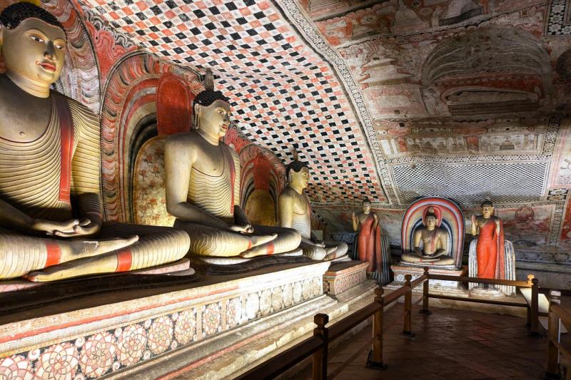 世界遺産 ダンブッラ石窟寺院