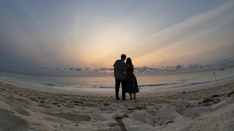 タンザニアのビーチリゾート地・ザンジバルにて