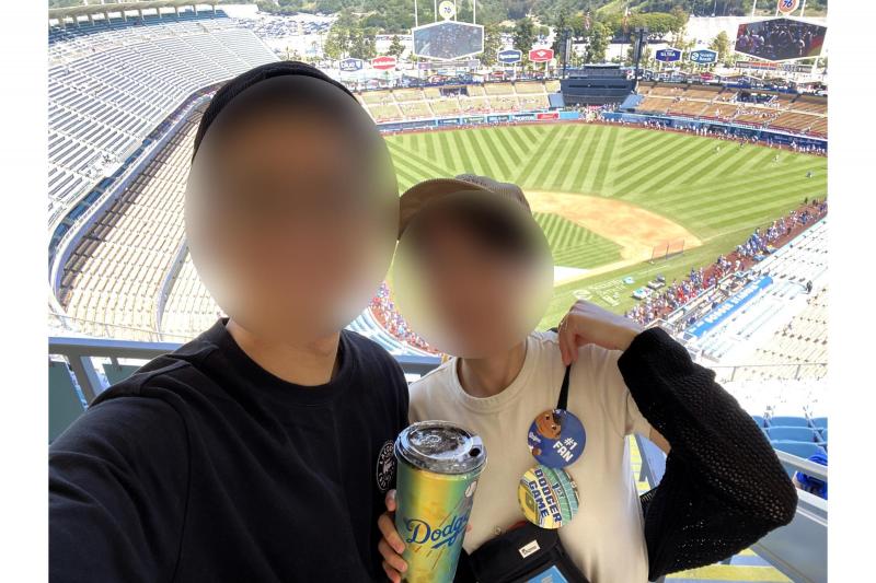 ドジャース野球観戦（ロサンゼルス）