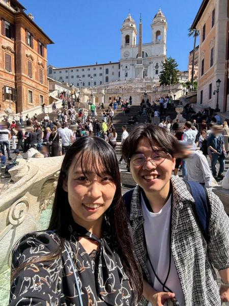 ローマのスペイン広場