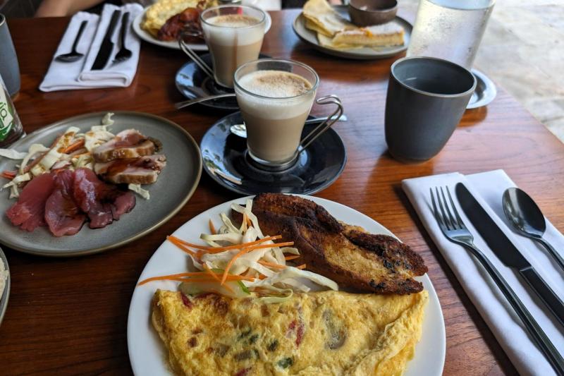 コーヒーはアイスもありました