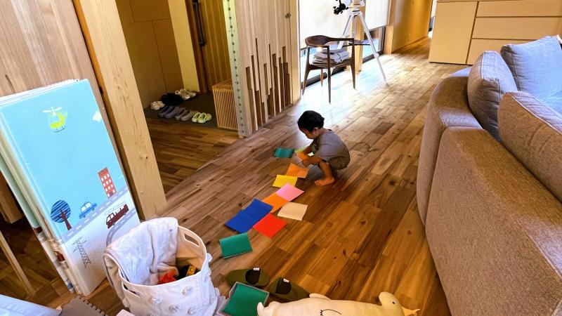 おもちゃがいっぱいあって飽きません