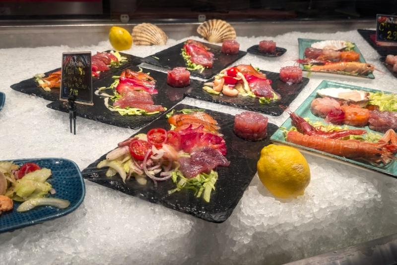 お魚のカルパッチョ
