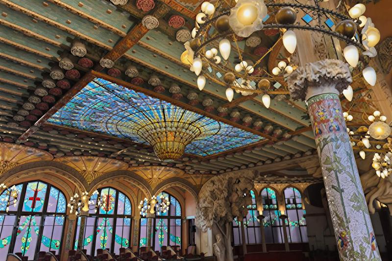 カタルーニャ音楽堂（バルセロナ）