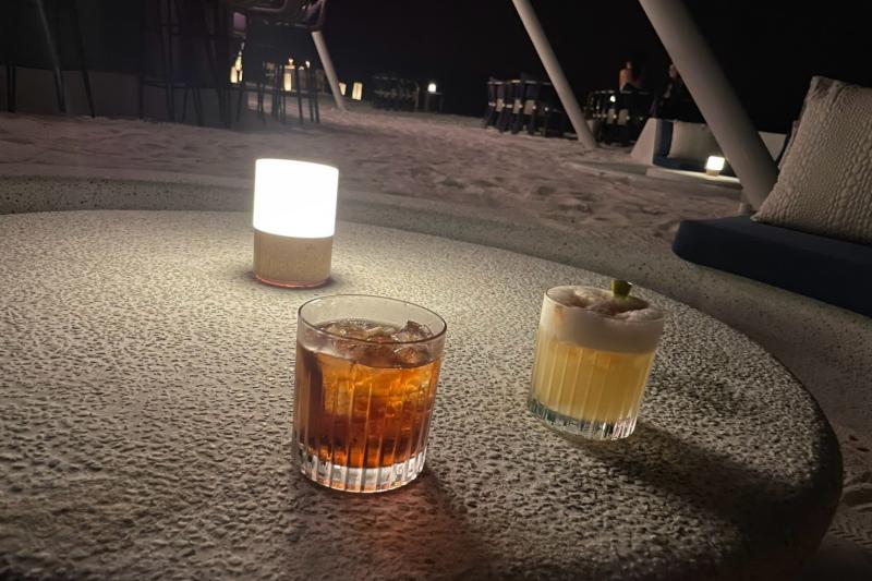 トライブで乾杯♪ 右のウイスキーサワーが絶品でした！