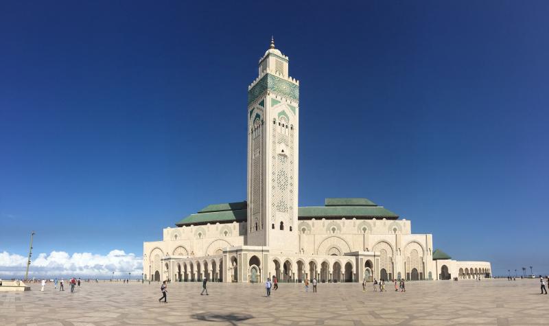Casablancaカサブランカハッサン2世モスク Mosquee Hassan Ⅱ（モロッコ・カサブランカ）