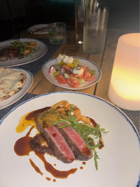 コモ マーリフシでの食事