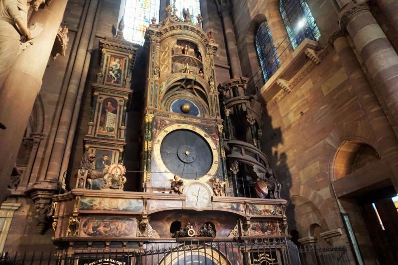 トラスブール大聖堂のからくり時計