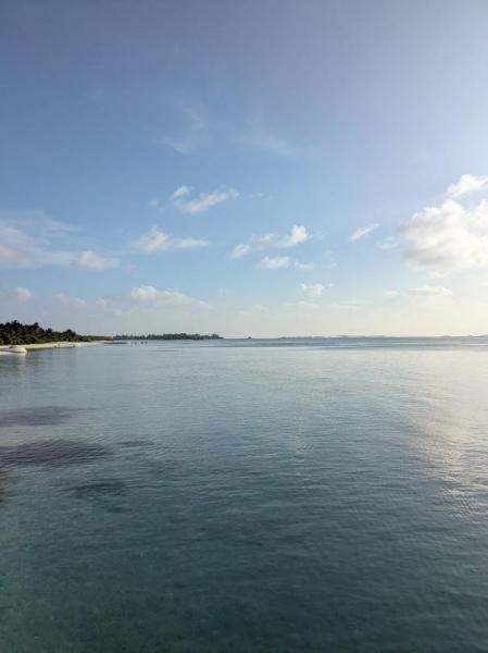 とにかくきれいな海！