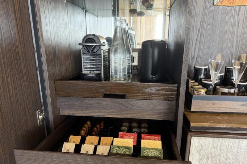 紅茶やコーヒーも種類豊富