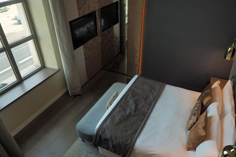 メゾネットの上からのビュー