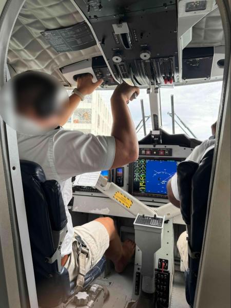 運転席もしっかり見られました