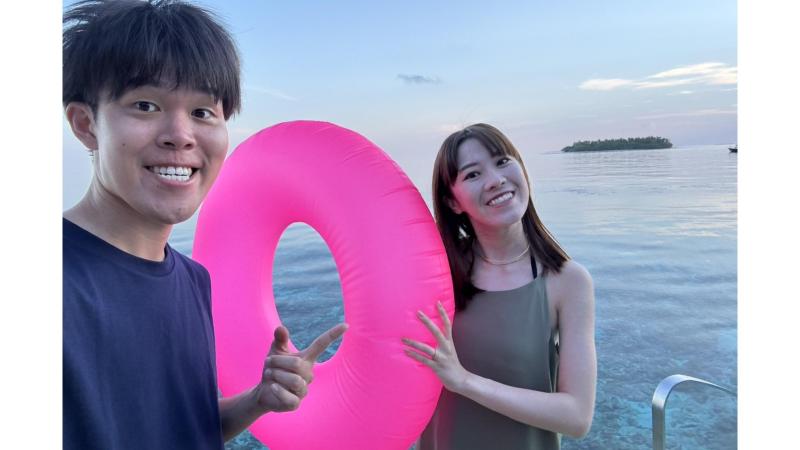 浮き輪は必須