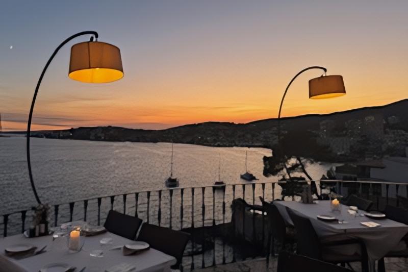 サンセットディナー（マヨルカ島）