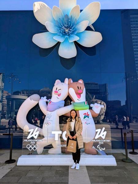 オリンピックのマスコット、ティナとミロ