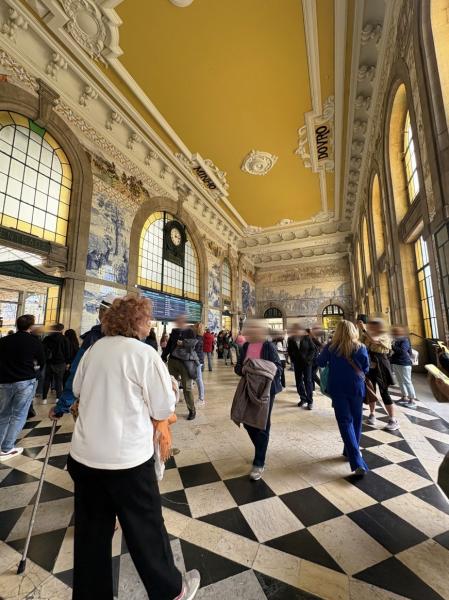 サン ベント駅のアズレージョ