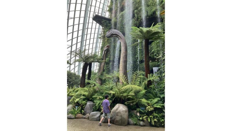 ガーデンズ バイ ザ ベイにて