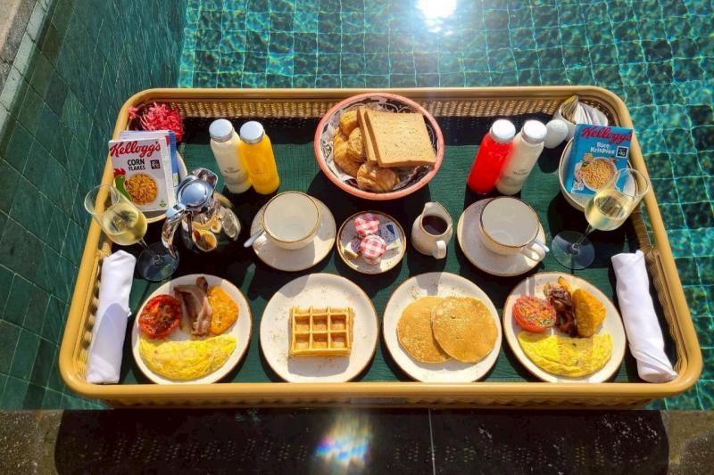 フローティングブレックファストは、しっかり完食しました（笑）