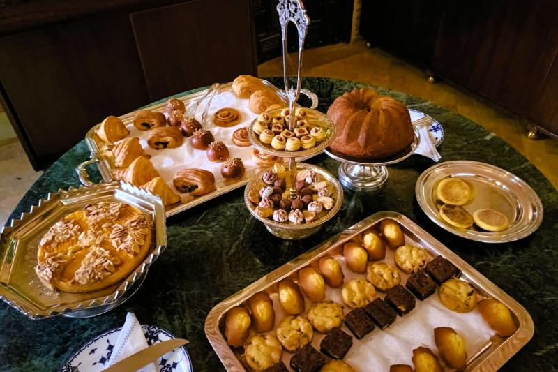 自家製ペストリーコーナー