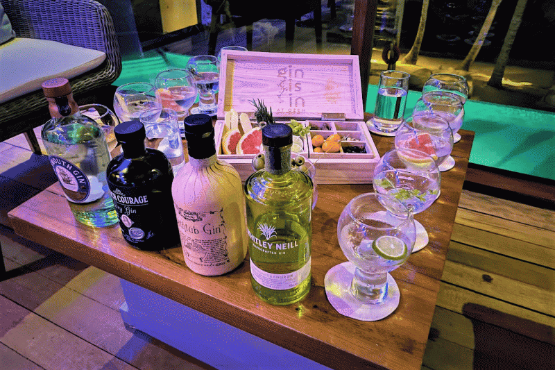 GIN IS INではいろんなジンを試飲させていたききました！