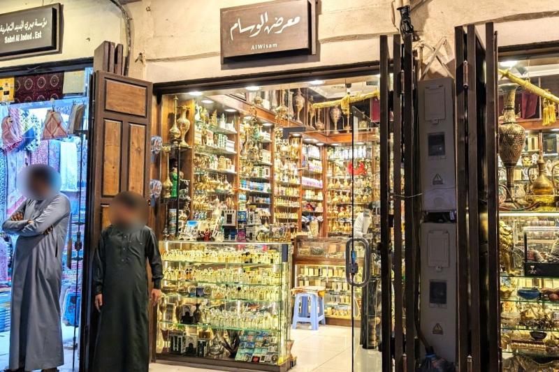 スークのお店の様子