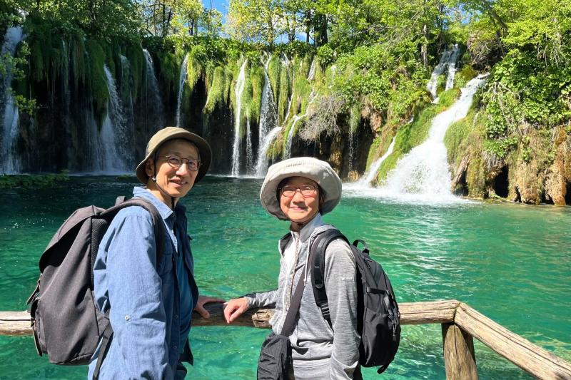 プリトヴィッツェ湖群国立公園で！