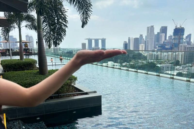 マリーナベイ サンズのせてみました（シンガポール）