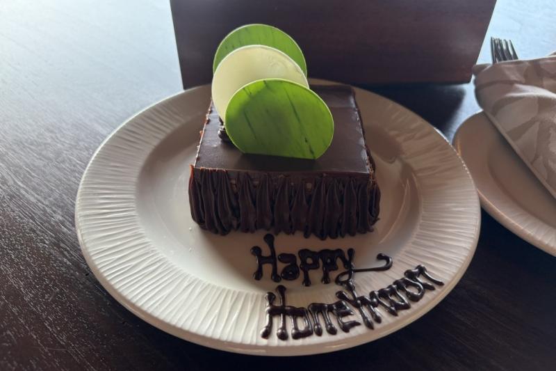 ハネムーンデコレーションケーキ