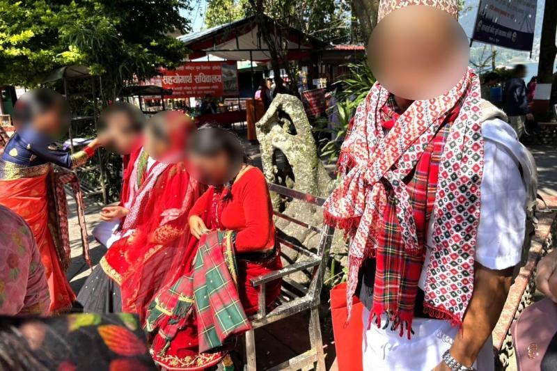 色鮮やかな民族衣装が素敵でした 