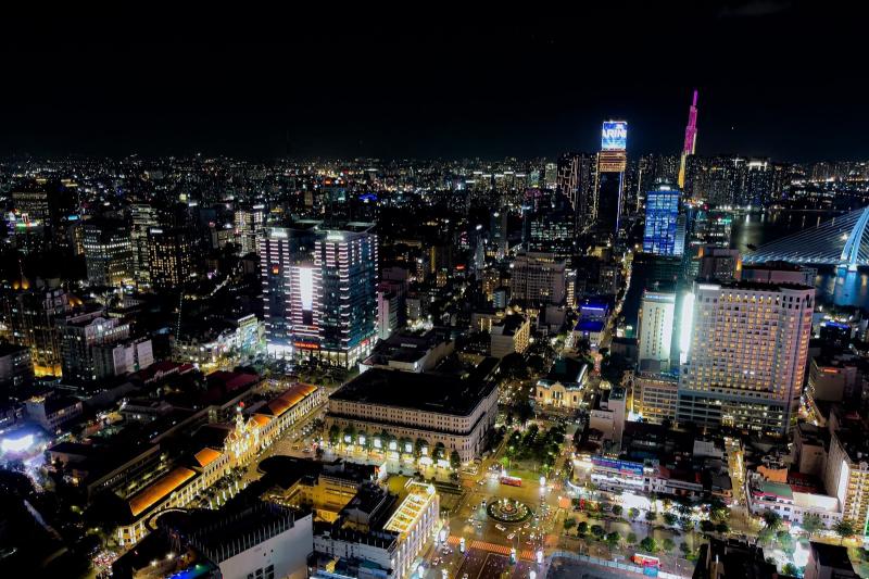 キラキラと眩い夜景