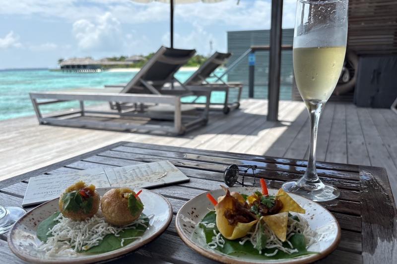 お部屋でもゆっくり食事を楽しみました