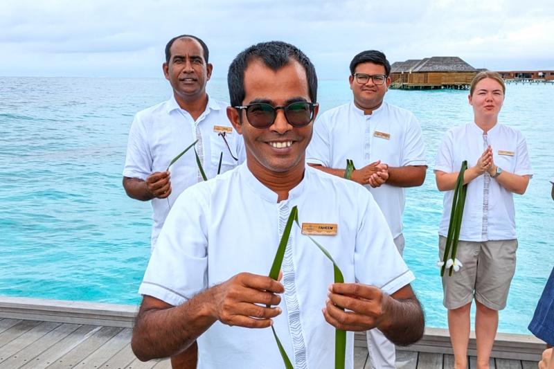 たくさんのスタッフが迎えてくれました