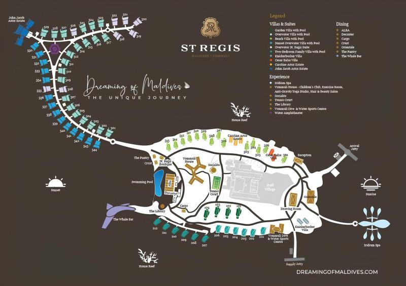 リゾートマップです。マップをクリックすると別ページに大きな地図が表示されます