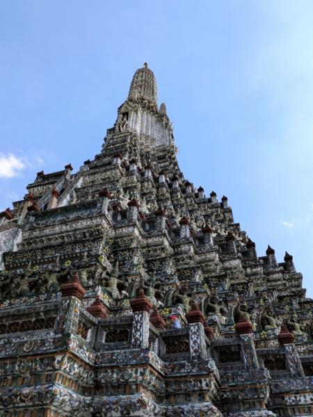 ワット アルン近影（バンコク）