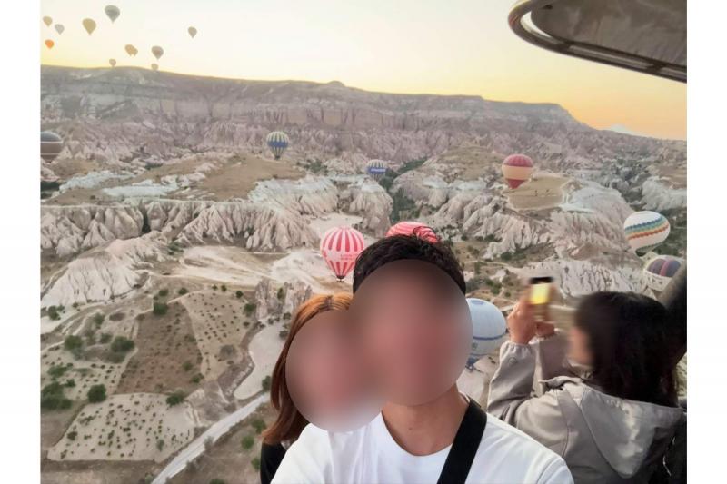 カッパドキア気球からの景色