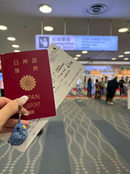 羽田からいよいよ出国！ 楽しみです