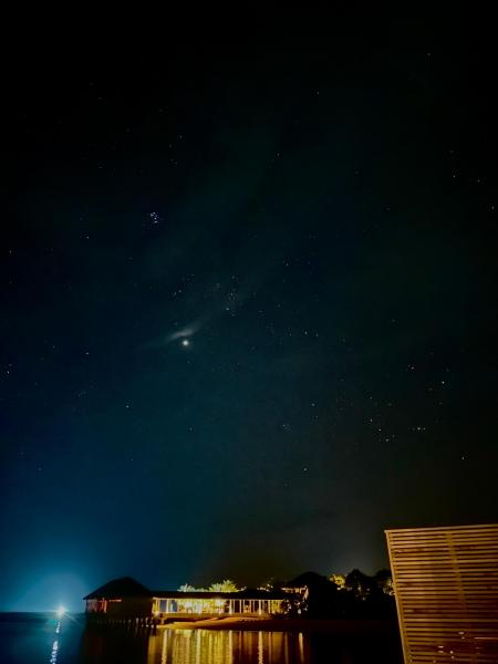 モルディブの満天の星空