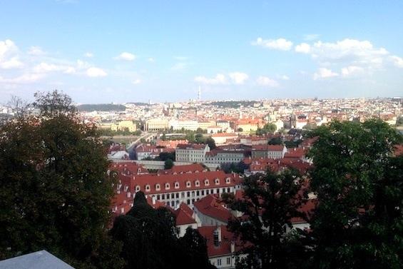 プラハの街並み風景