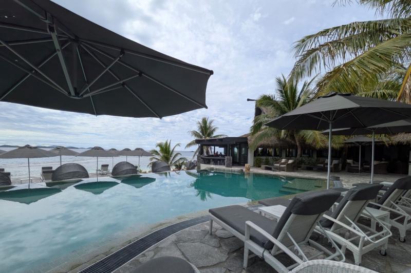 海を眺めながらリラックス