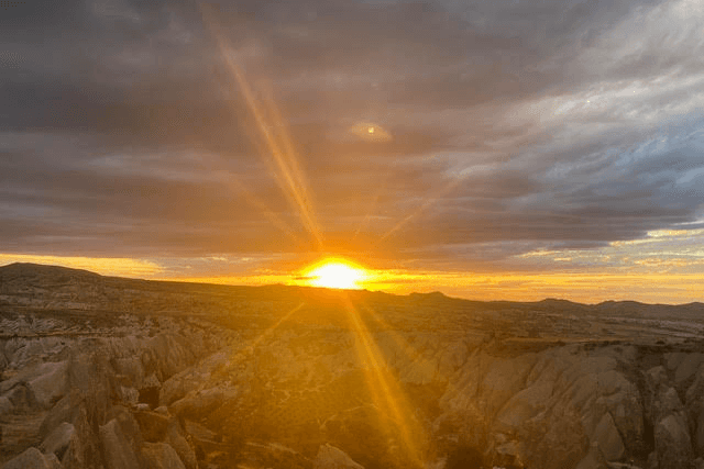 ローズバレーでのサンセット