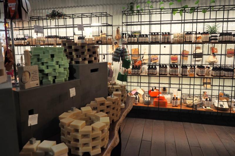 スキンケア製品がたくさん