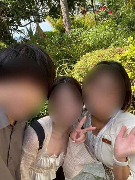 担当してくれたバトラーさんと。とっても素敵な方で、バトラーさんが付くリゾートにして本当に良かったです