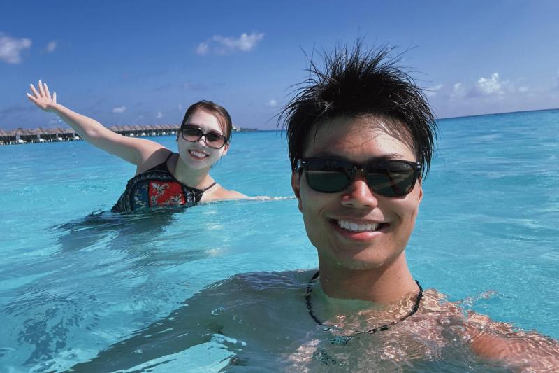 見渡す限りの空と海が、とても気持ちよかったです