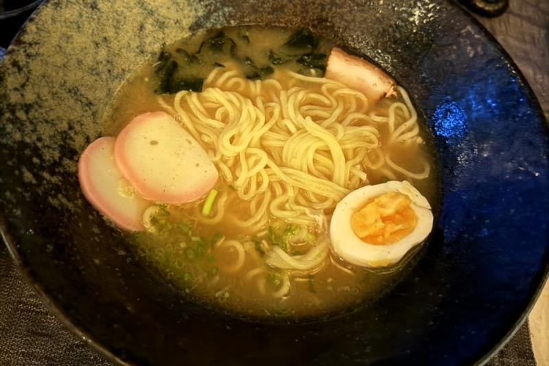 日本食レストラン。ラーメンも出てきました笑