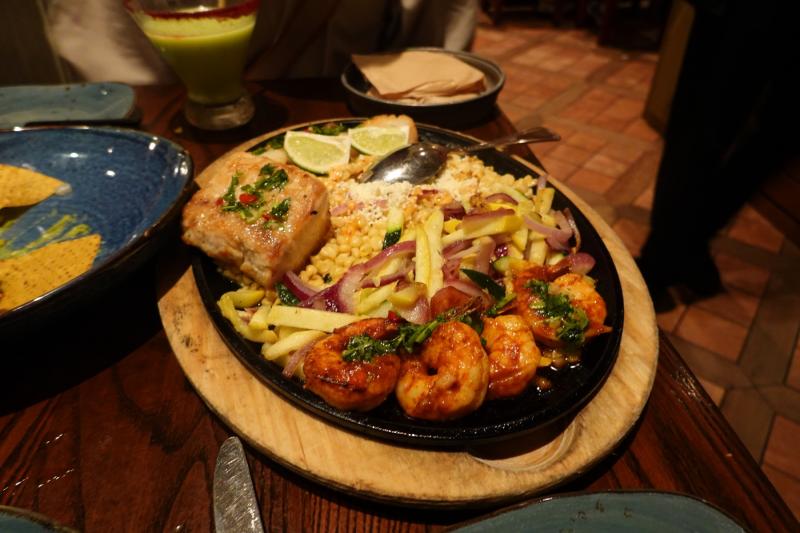 エプコット内での最後の晩餐（メキシコ料理）