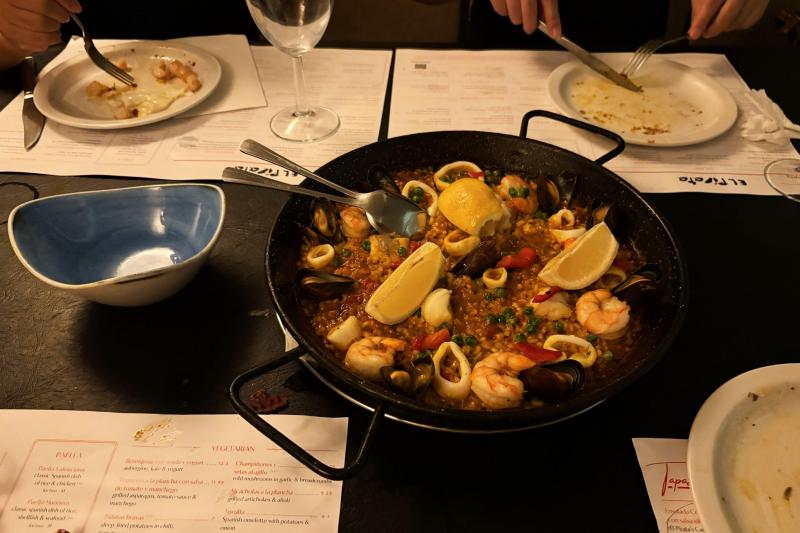 ロンドンでいただいた食事