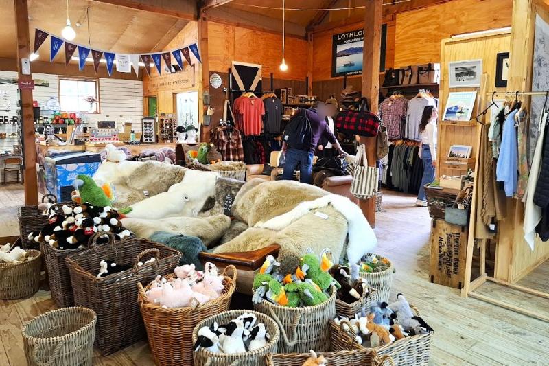 牧場のお土産屋さん