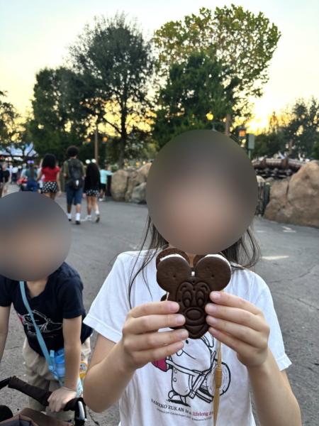 ミッキーアイスをいただきます！